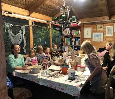 offener Lesegarten im November 2023