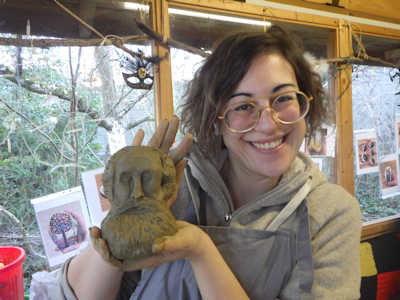 Töpfern am Sonntag, Tonschnitzen